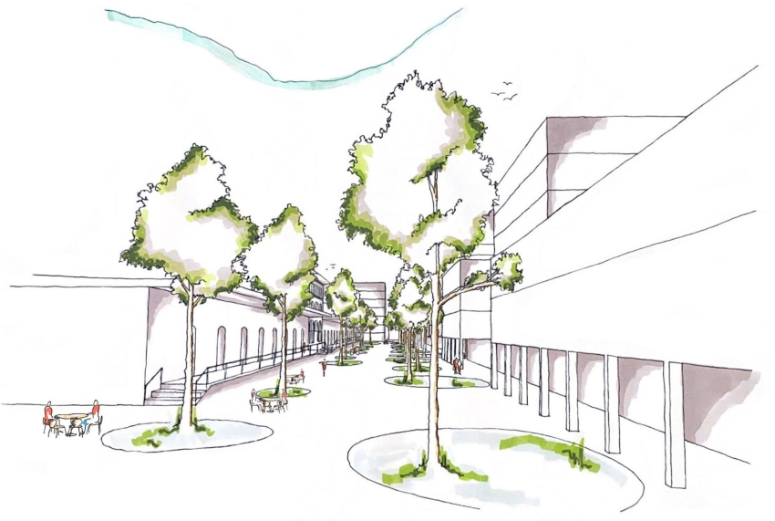 Auf dem Güterbahnhof-Areal in St.Gallen sollen neue Angebote zum Wohnen, Arbeiten und für die Freizeit entstehen.
